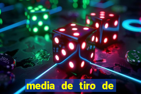 media de tiro de meta por jogo